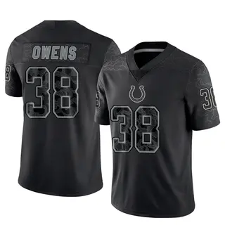 Indianapolis Colts Youth Jonathan Owens Limited Reflective Jersey - Black