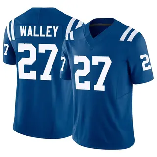 Indianapolis Colts Youth Justin Walley Limited Vapor F.U.S.E. Jersey - Royal
