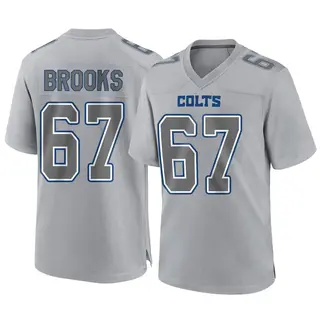 Indianapolis Colts Youth Mason Brooks Game Atmosphere Fashion Jersey - Gray