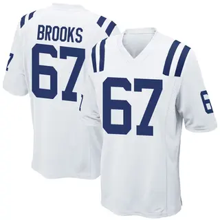 Indianapolis Colts Youth Mason Brooks Game Jersey - White