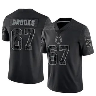 Indianapolis Colts Youth Mason Brooks Limited Reflective Jersey - Black