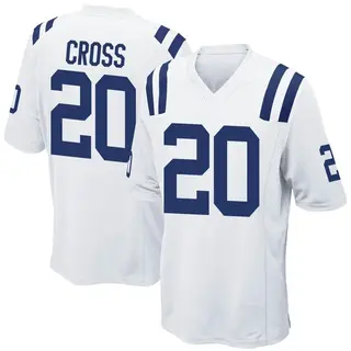 Indianapolis Colts Youth Nick Cross Game Jersey - White