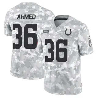 Indianapolis Colts Youth Salvon Ahmed Limited 2024 Salute to Service Jersey - Arctic Camo