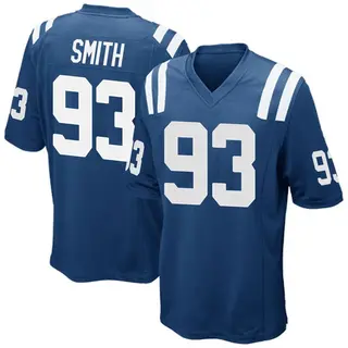 Indianapolis Colts Youth Tim Smith Game Team Color Jersey - Royal Blue