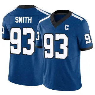 Indianapolis Colts Youth Tim Smith Limited Indiana Nights Alternate Vapor F.U.S.E. Jersey - Royal